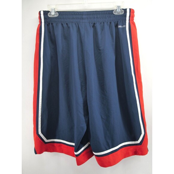 Nike Basketball Shorts Size Large ‎ Blue Red White - Picture 7 of 10